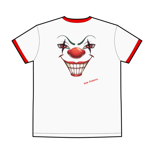 "Cuz I'm a Psycho" Graphic Tee for Men - Von Phreak Clown Design (MTO)
