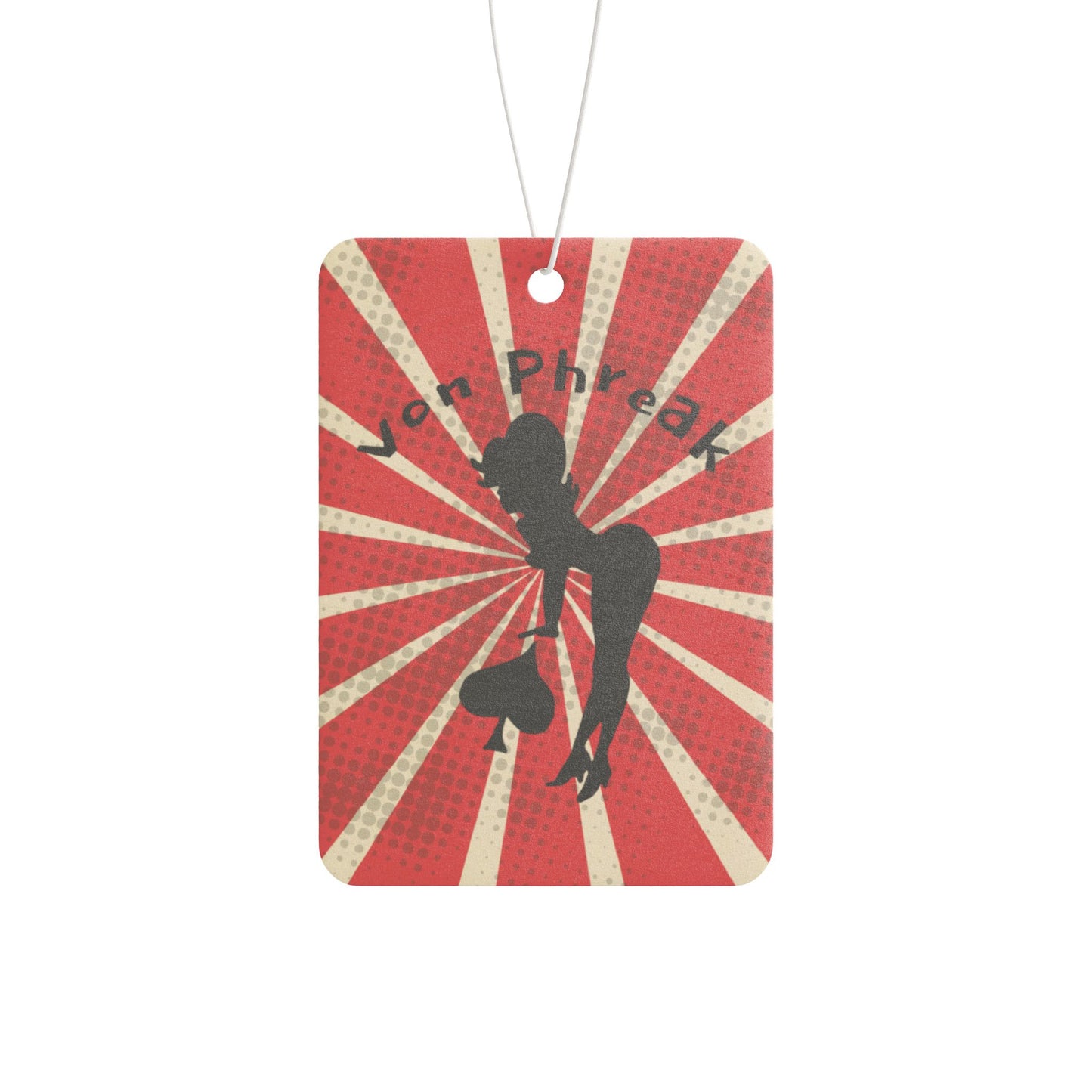 Car Air Freshener - Mud Flap Girl Air Freshener by Von Phreak