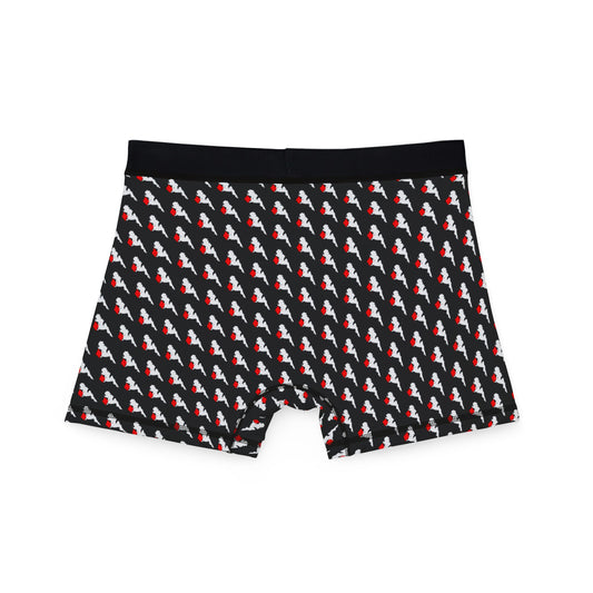 Red Diamond White Mud-Flap Girl Men's Boxers | Comfortable & Stylish Underwear