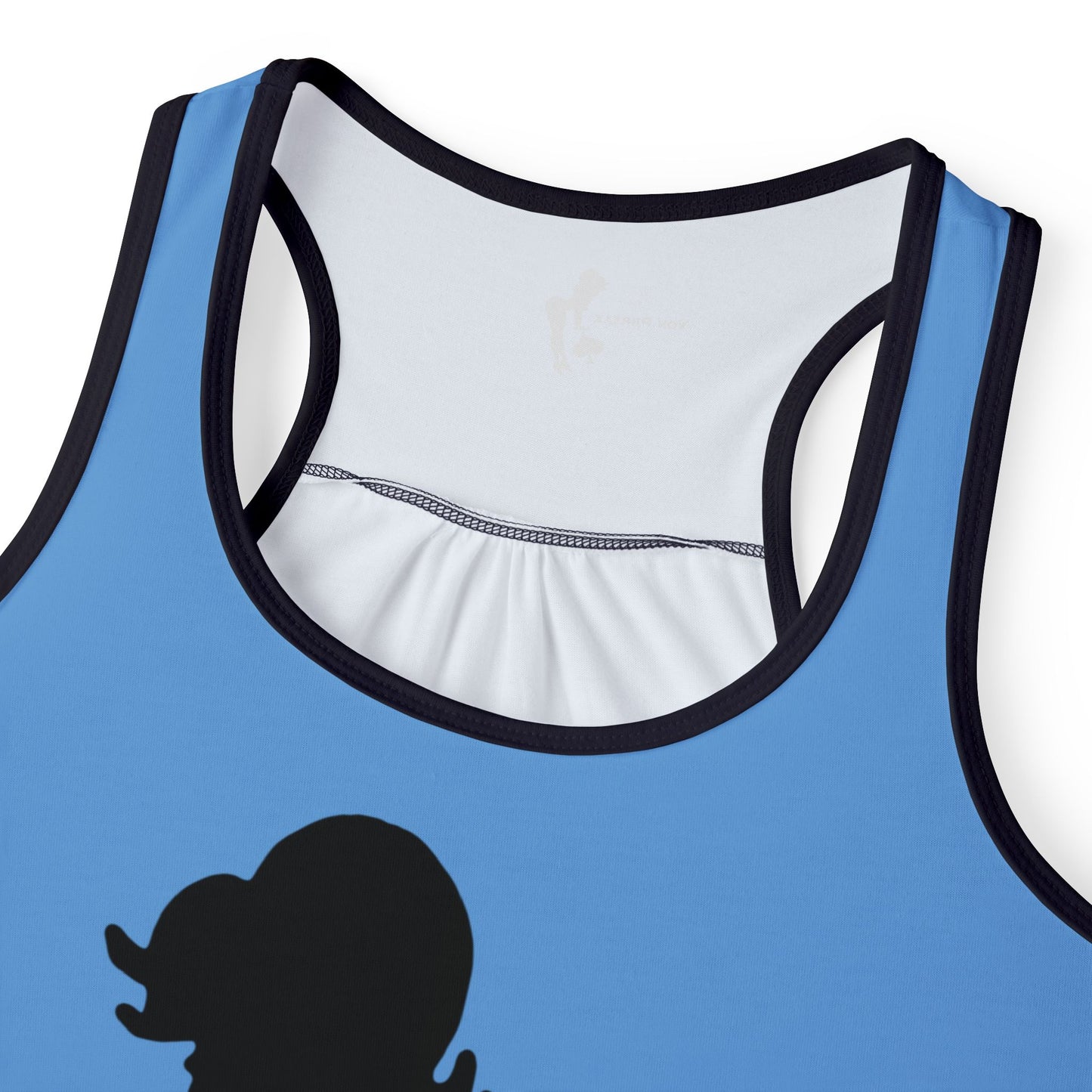 Bold Women Tank Top with Flirty Spade Silhouette - Perfect for Summer and Celebrations (MTO)