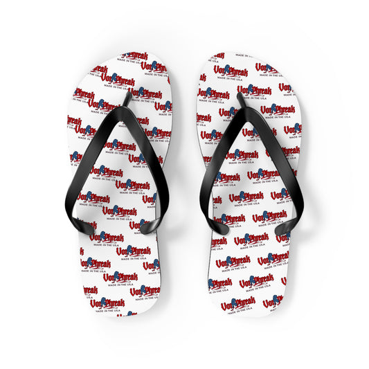 Von Phreak USA Mud Flap Flip Flops for Summer Fun - Perfect for Beach Days & Pool Parties (MTO)