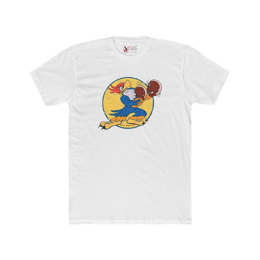 Fist are up, Vintage Rooster Tee (MTO) by Von Phreak