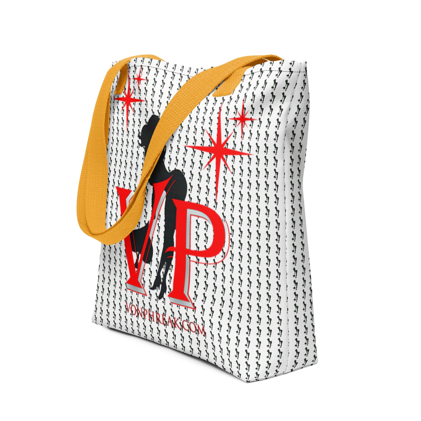 VP Vibe Collection Black & Red Tote bag