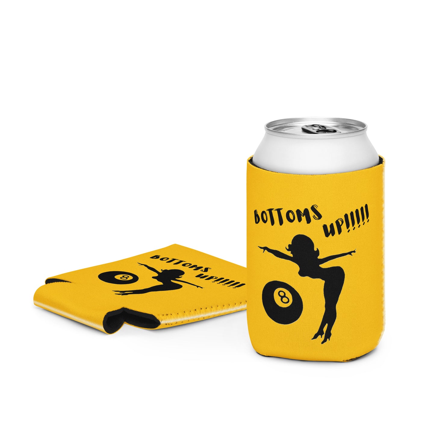 Bottoms Up Can cooler