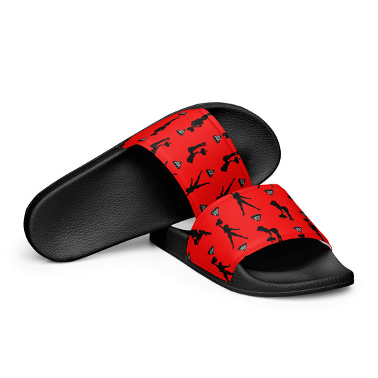 BJ Men’s slides Red and Black