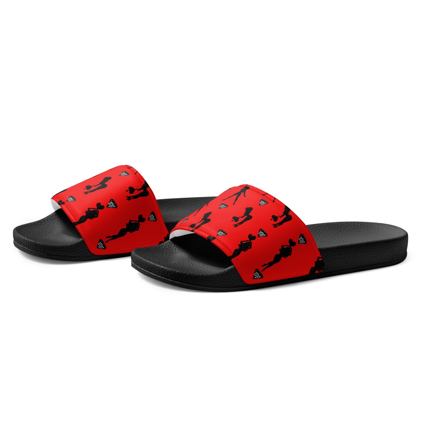 BJ Men’s slides Red and Black