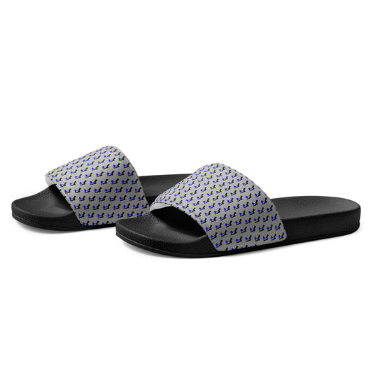Blue Spade Men’s slides -Grey