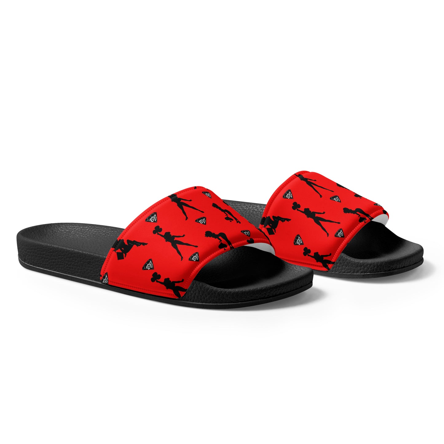 BJ Men’s slides Red and Black