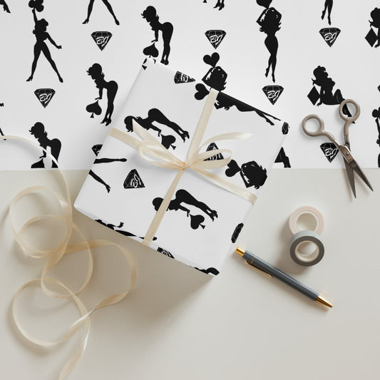 BJ Wrapping paper 3 different sheet designs