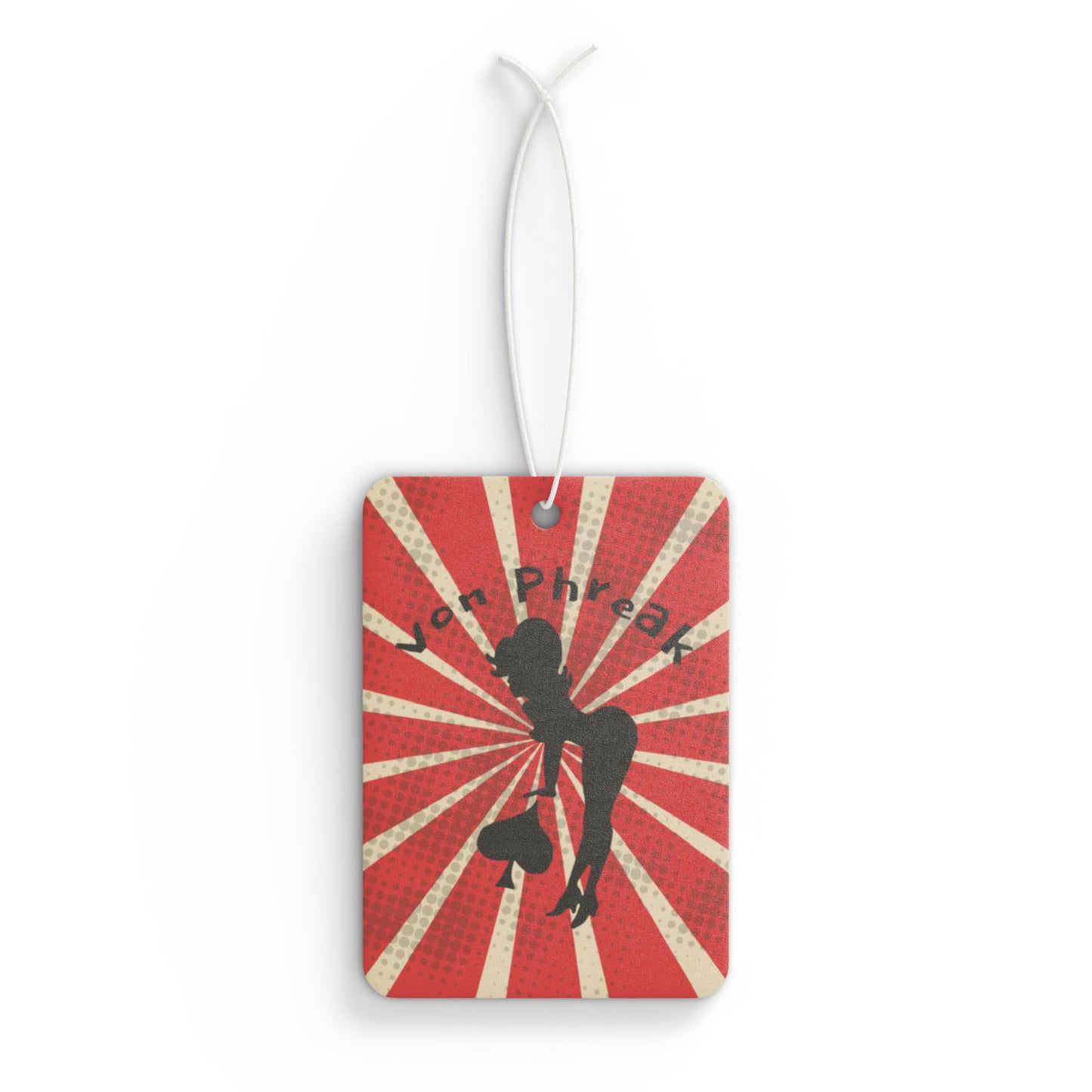 Car Air Freshener - Mud Flap Girl Air Freshener by Von Phreak