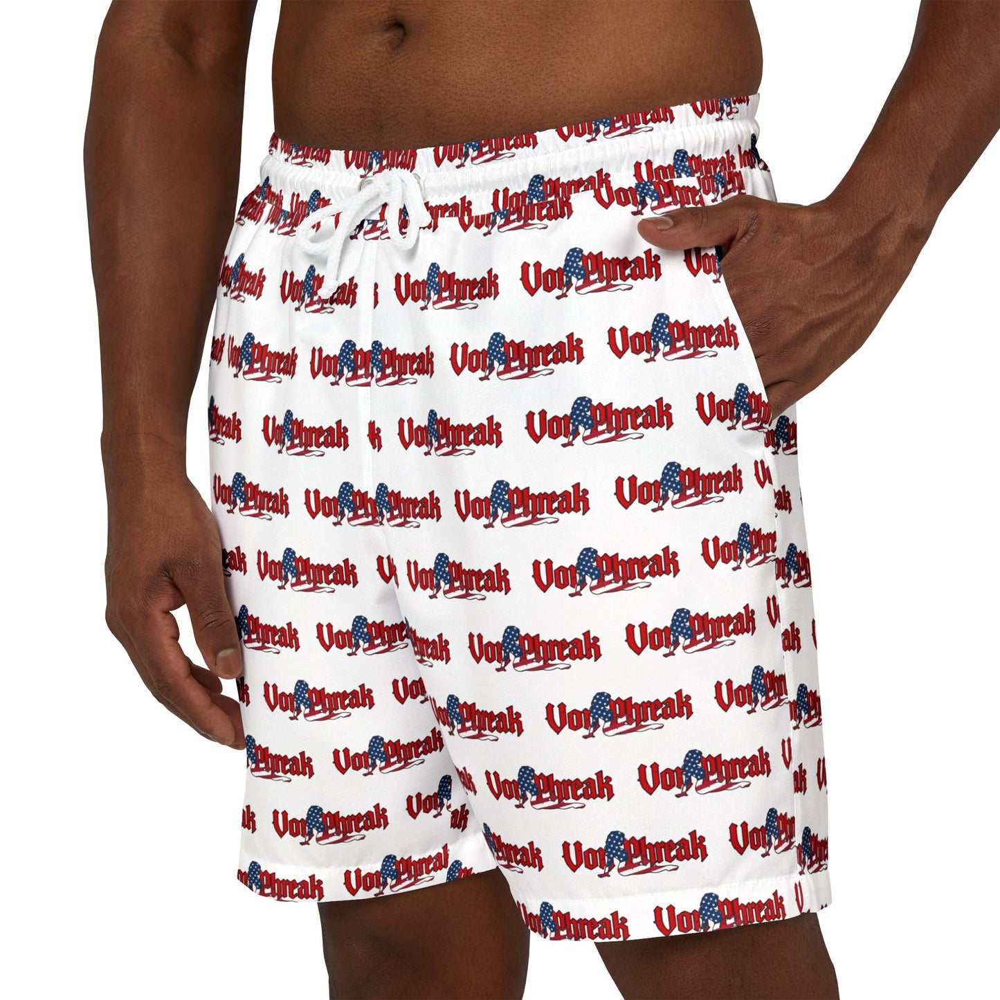 Patriotic Swim Shorts by Von Phreak