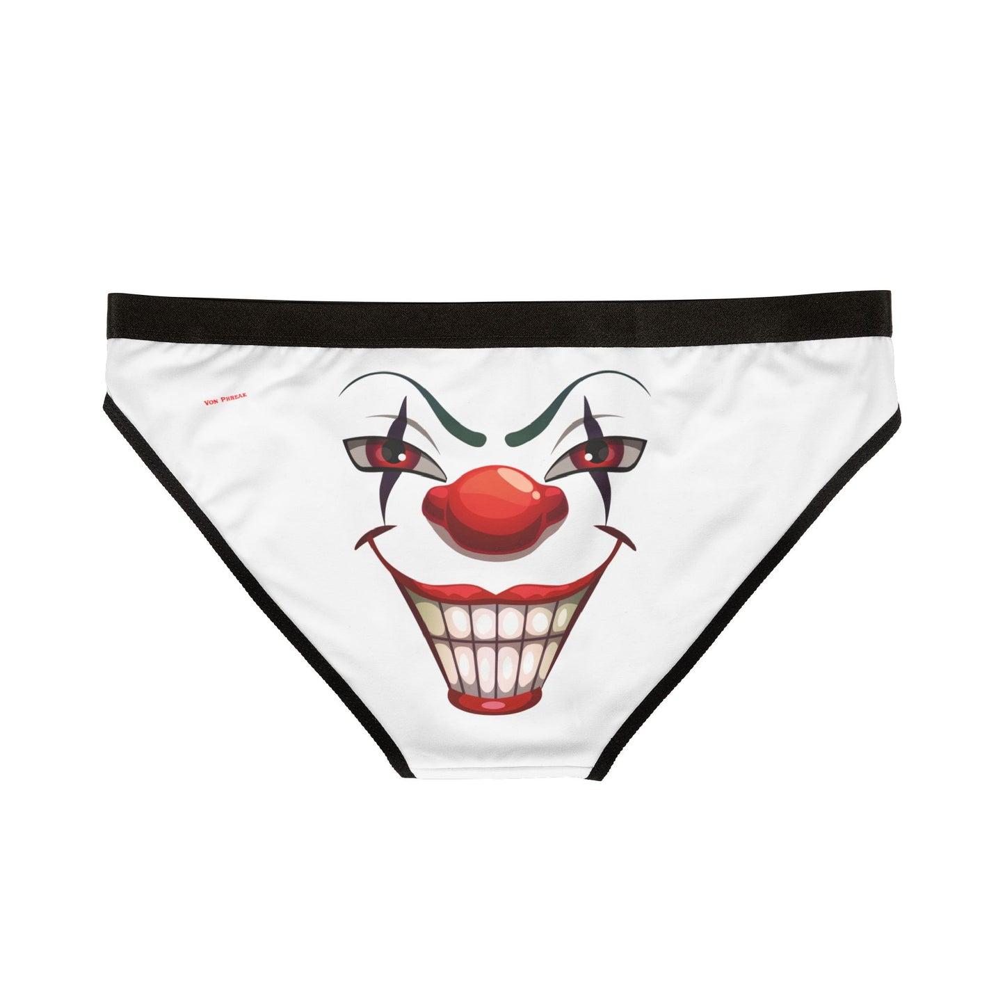 Psycho Clown Women's Underwear, Fun Panties, Quirky Loungewear, Unique Gifts, Novelty Undergarments