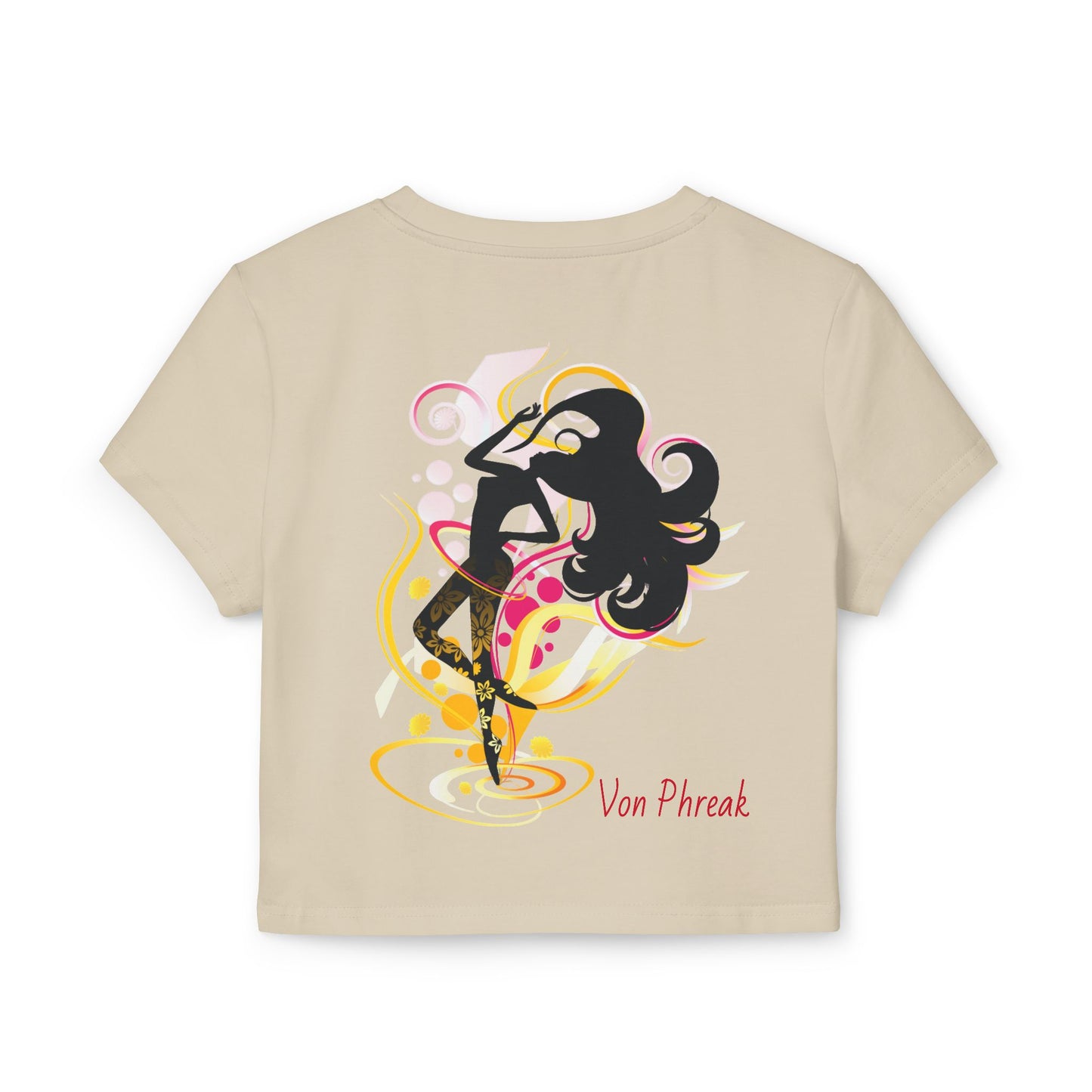 Stylish Women's Baby Tee with Chic Design, Feminine Shirt, Cute Summer Wear, Gift for Her, Trendy Casual Top
