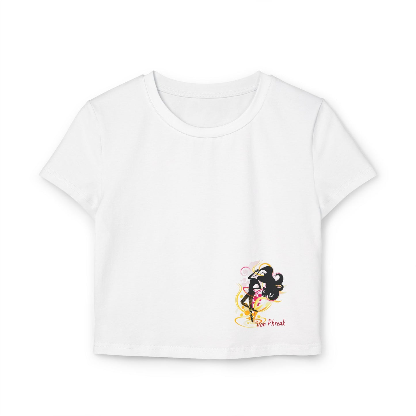 Stylish Women's Baby Tee with Chic Design, Feminine Shirt, Cute Summer Wear, Gift for Her, Trendy Casual Top
