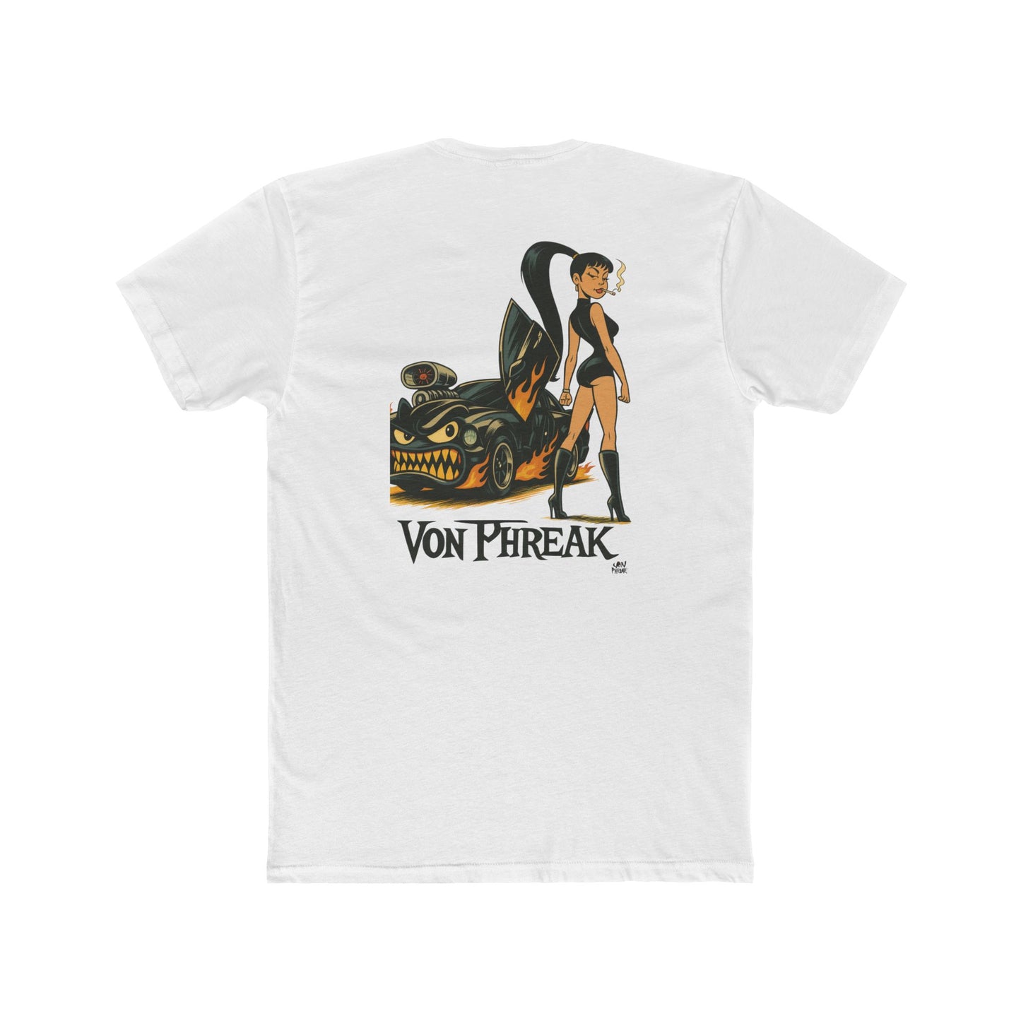 Vintage" Beast and Hot Momma" T-Shirt by Von Phreak (MTO)