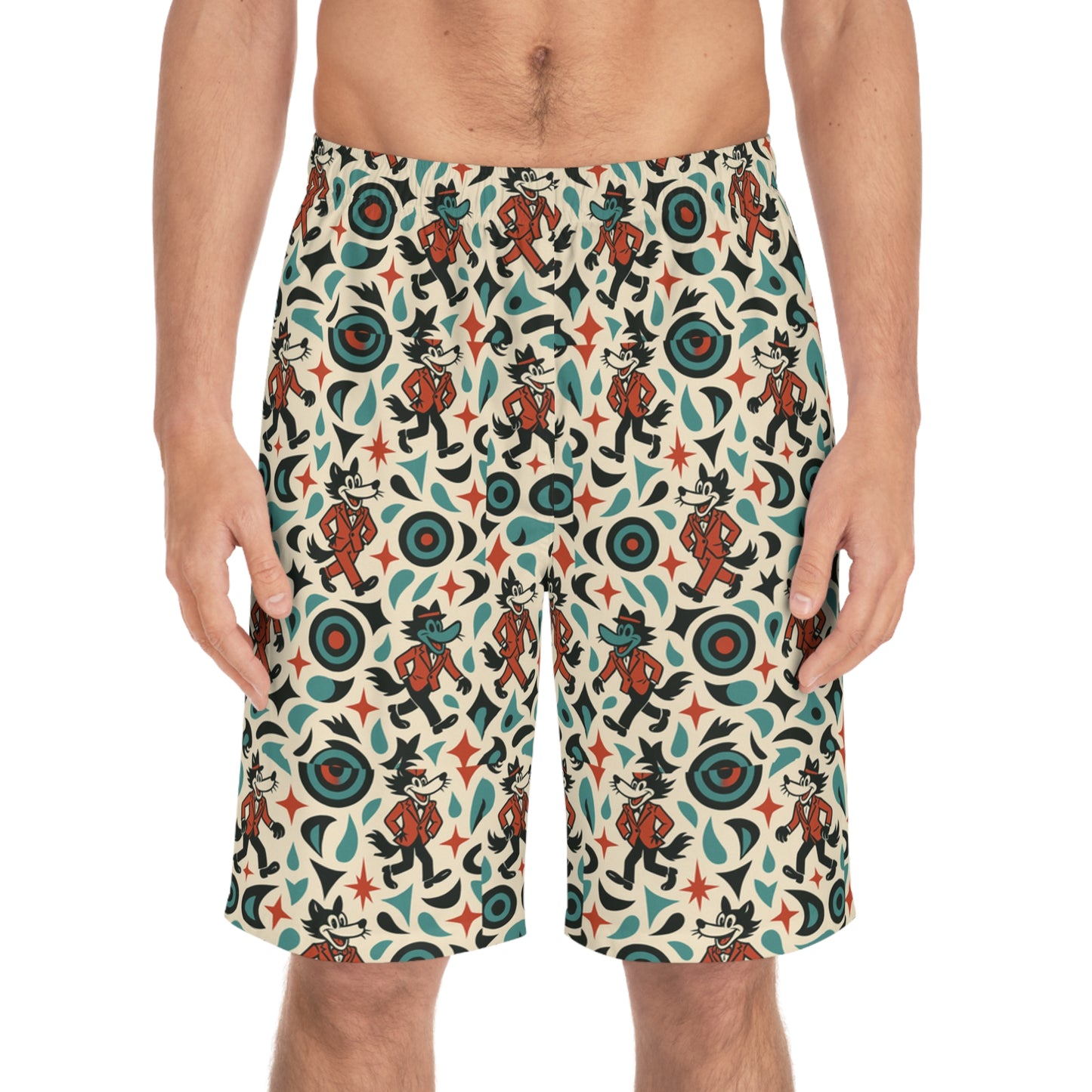 Wolfie Men's Board Shorts - Von Phreak (MTO)