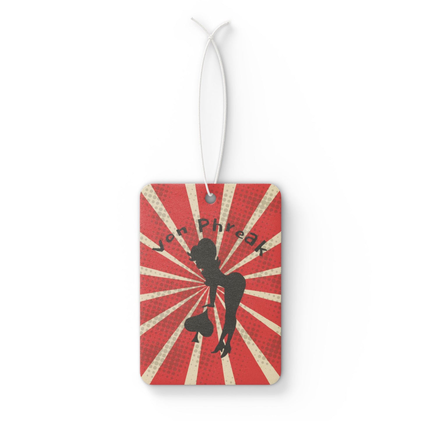 Car Air Freshener - Mud Flap Girl Air Freshener by Von Phreak