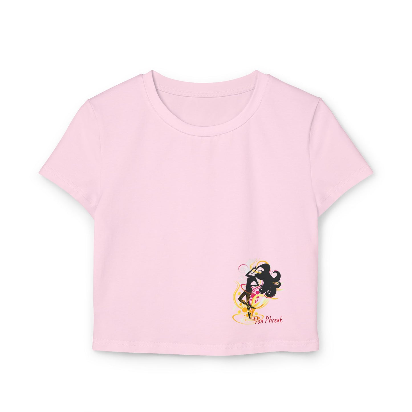 Stylish Women's Baby Tee with Chic Design, Feminine Shirt, Cute Summer Wear, Gift for Her, Trendy Casual Top