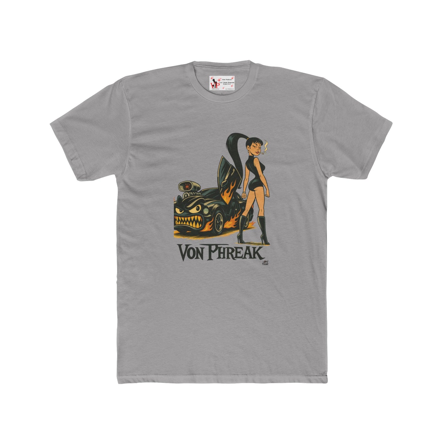 Vintage" Beast and Hot Momma" T-Shirt by Von Phreak (MTO)
