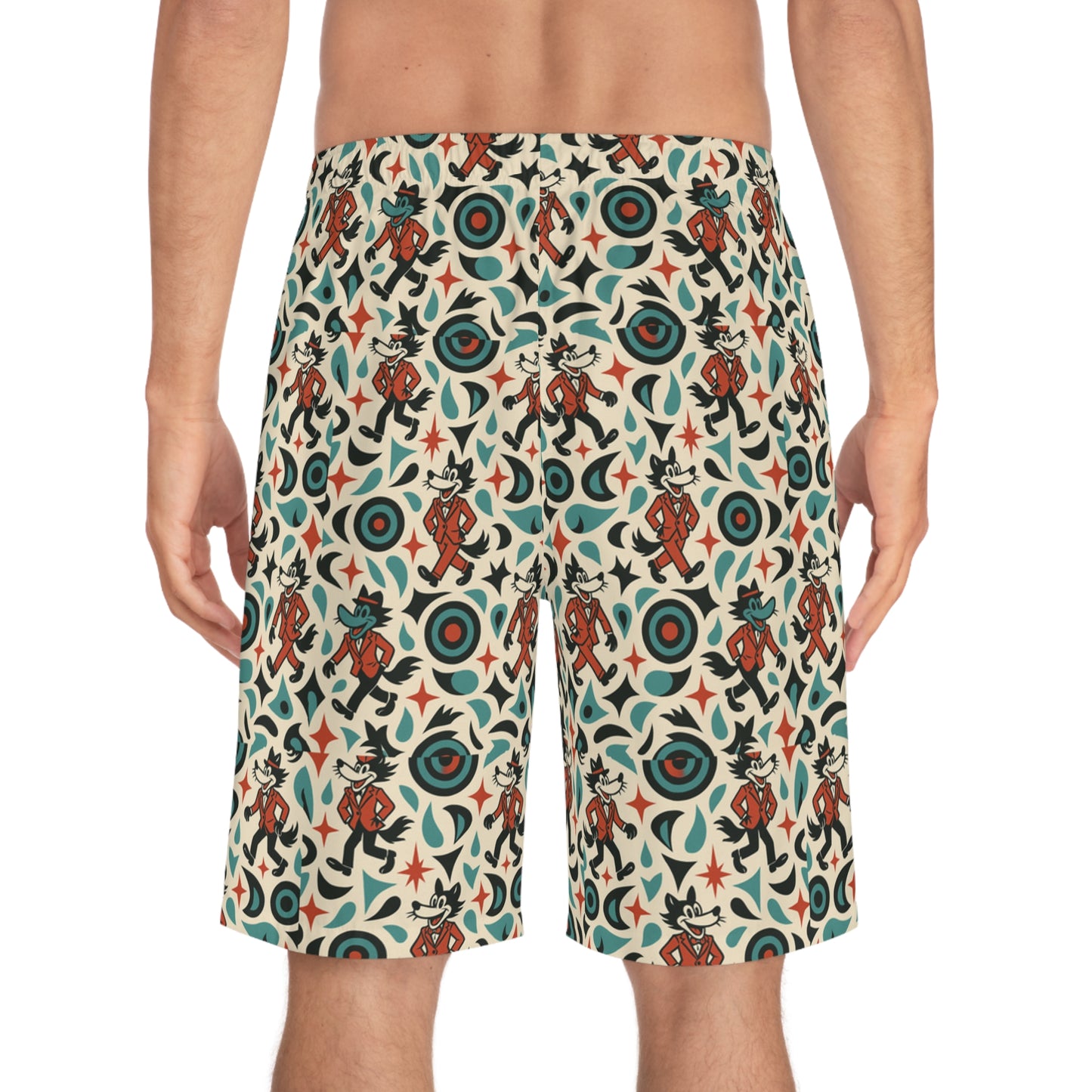 Wolfie Men's Board Shorts - Von Phreak (MTO)