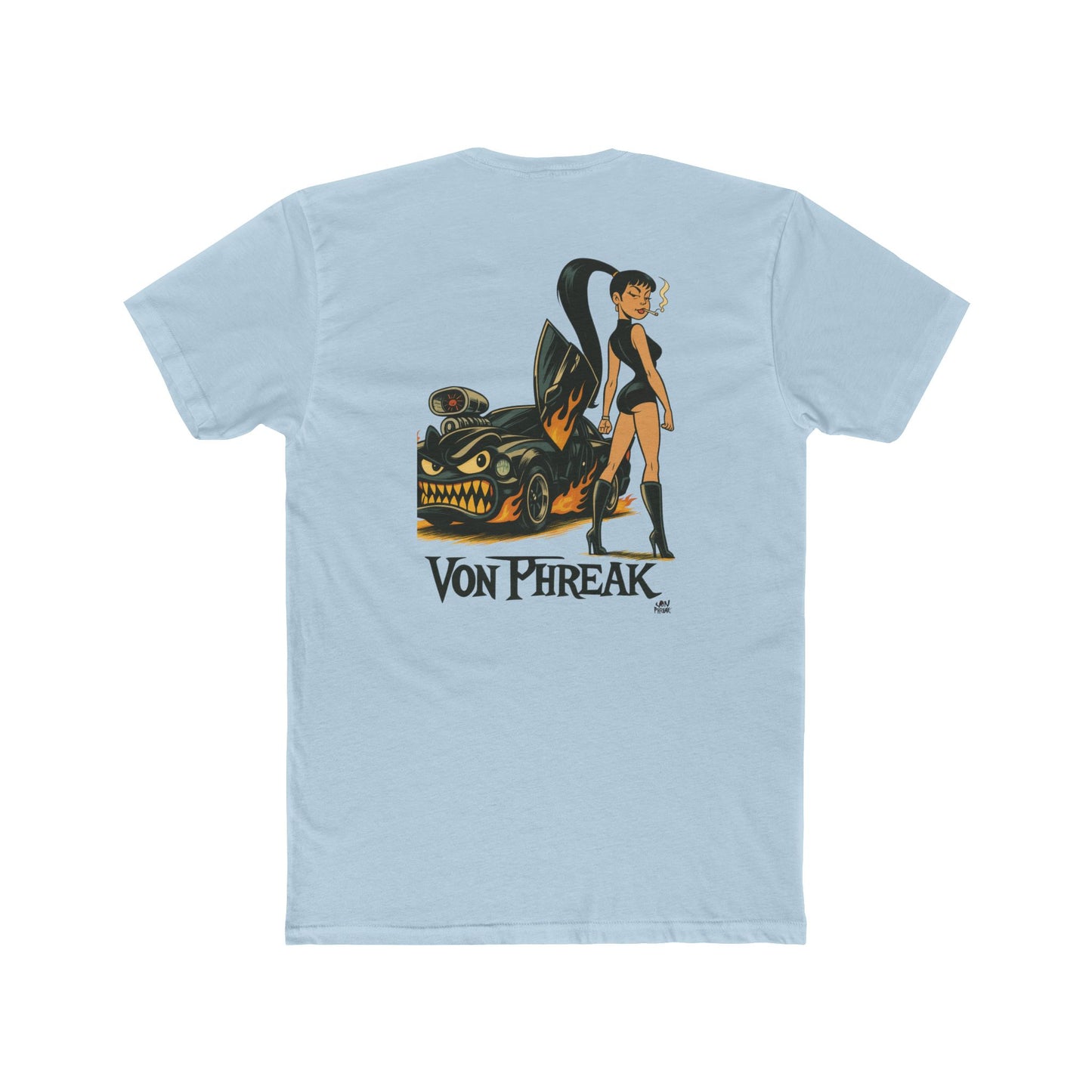Vintage" Beast and Hot Momma" T-Shirt by Von Phreak (MTO)