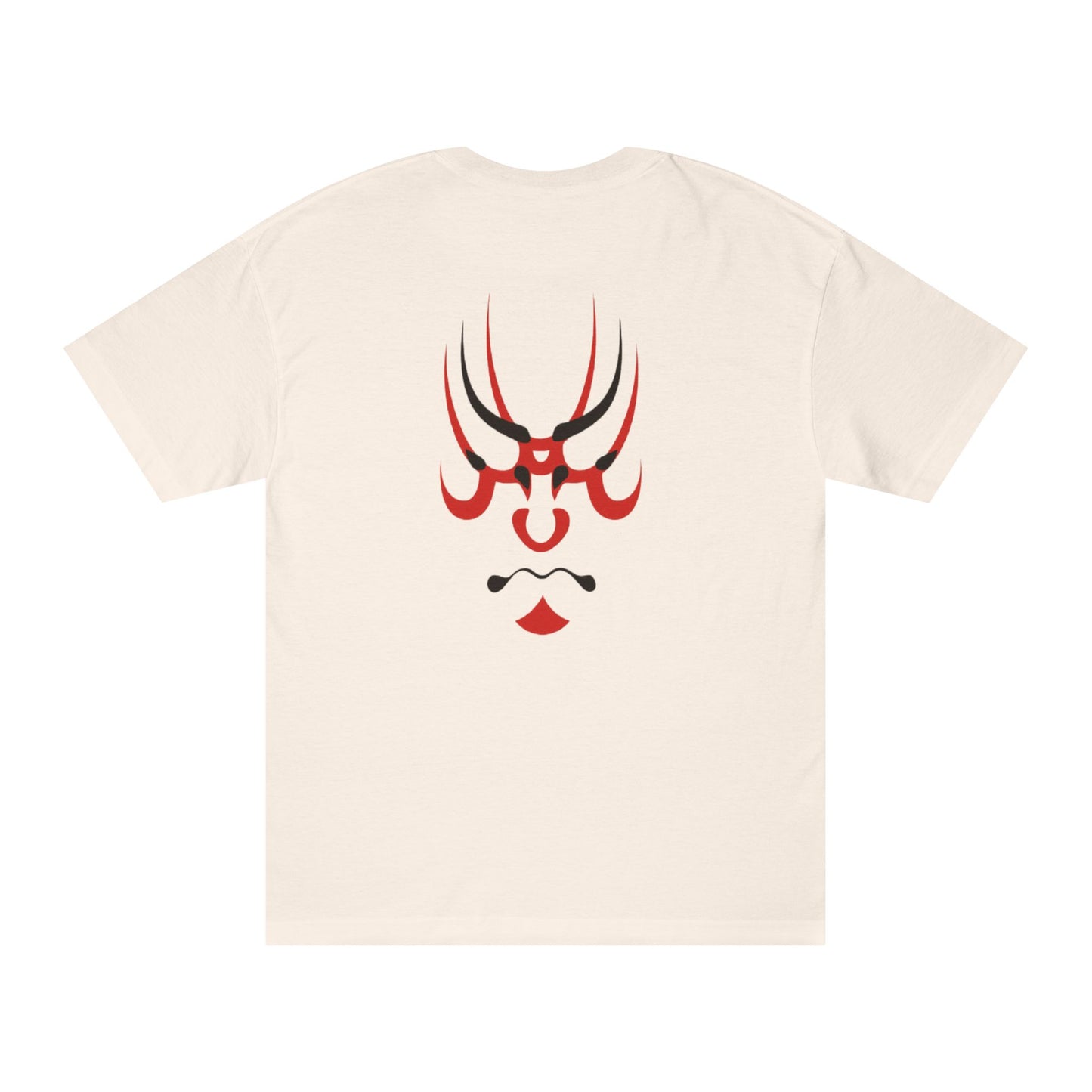 Von Phreak Edgy Kabuki Graphic Unisex Tee, Bold Style Statement T-Shirt, Festival Top, Unique Gift, Streetwear Shirt