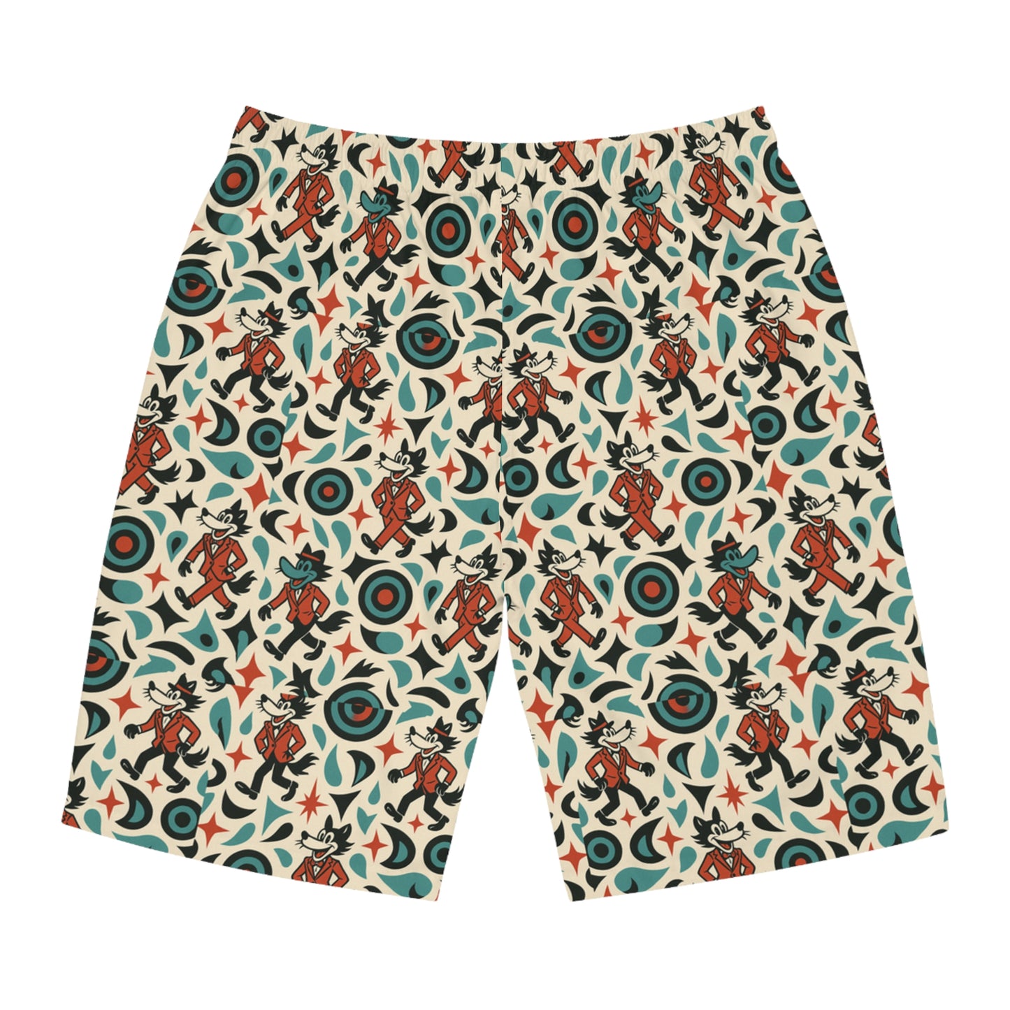 Wolfie Men's Board Shorts - Von Phreak (MTO)
