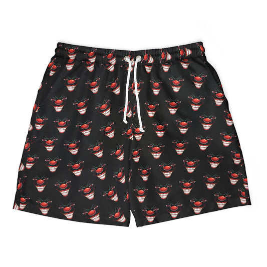 Psycho Clown Swim Shorts by Von Phreak