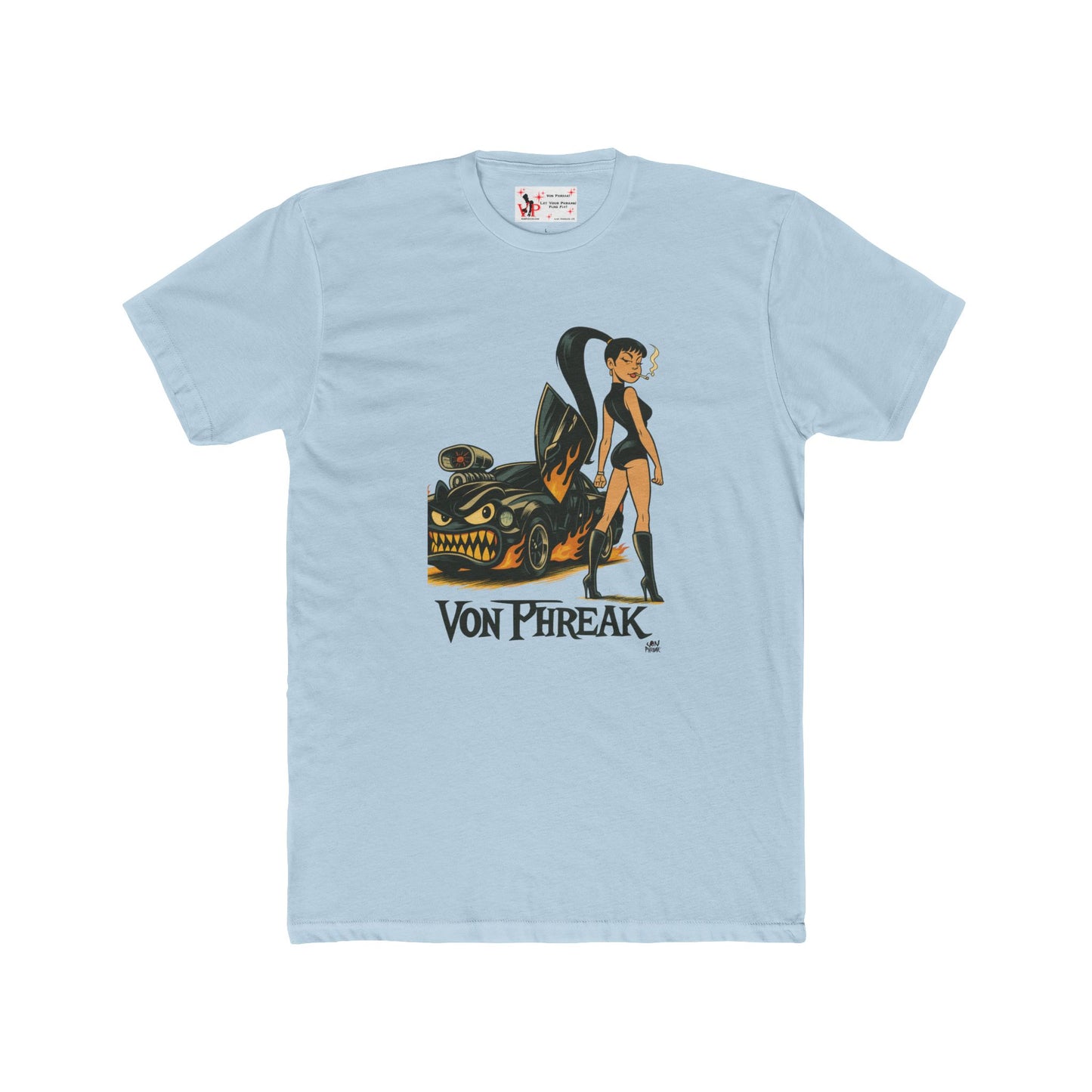 Vintage" Beast and Hot Momma" T-Shirt by Von Phreak (MTO)