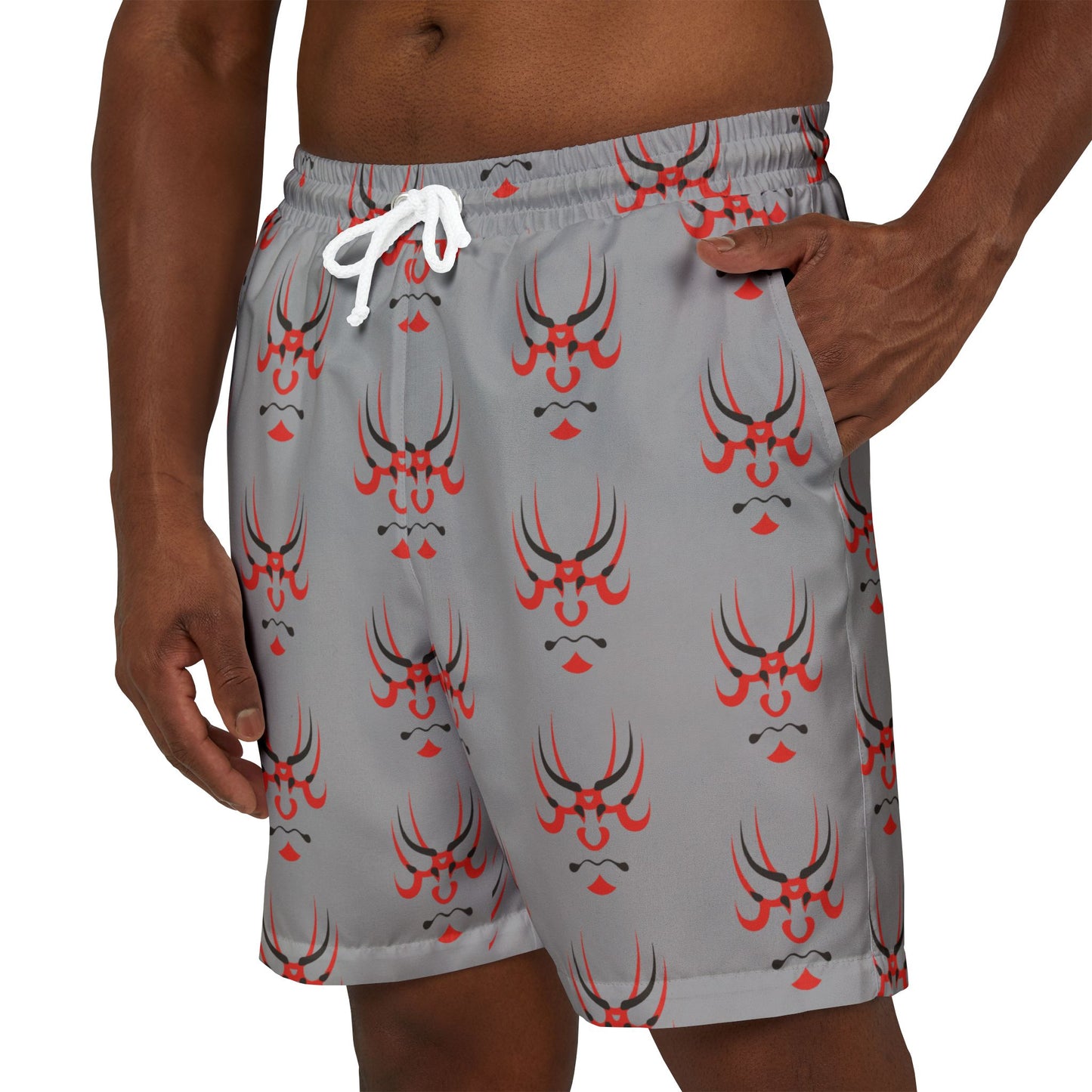 Von Phreak Kabuki Face Swim Shorts