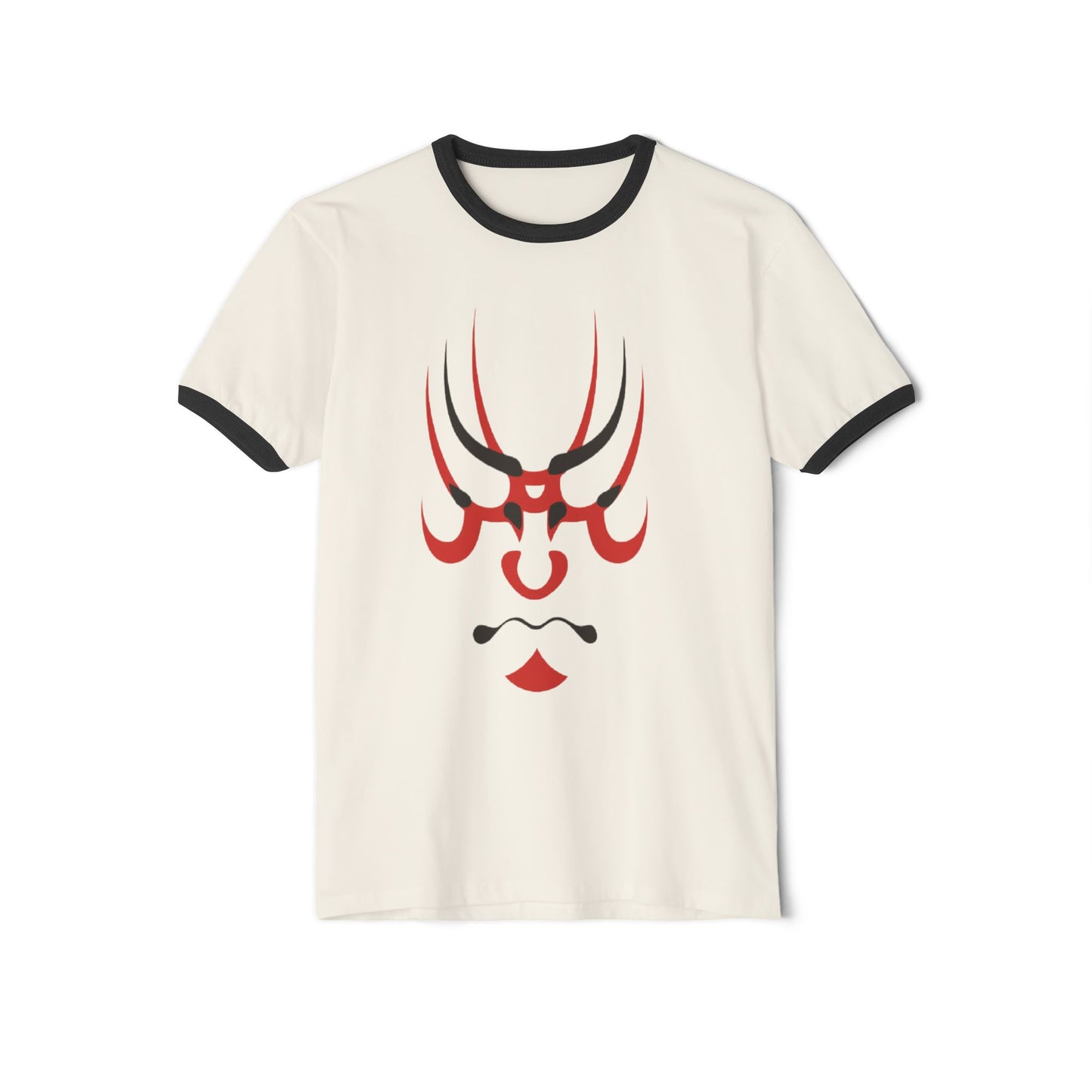 Von Phreak Kabuki Face Ringer T-Shirt (MTO)