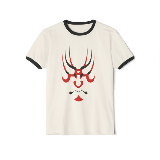 Von Phreak Kabuki Face Ringer T-Shirt (MTO)