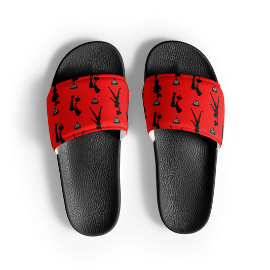 BJ Men’s slides Red and Black