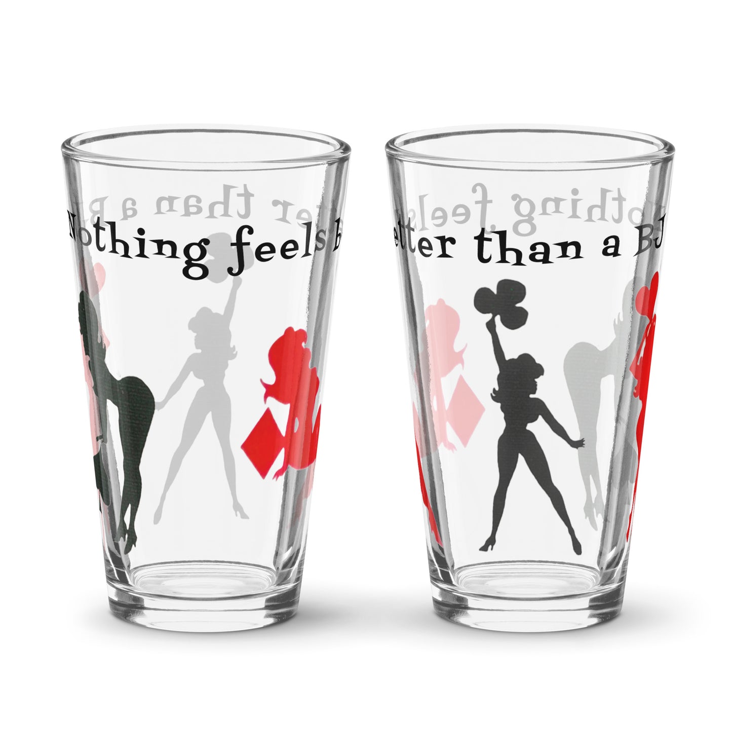 BJ Shaker pint glass - 1 - 16oz